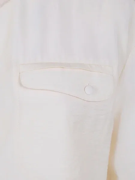 Długa koszula Emporio Armani z kieszeniami na rękawach