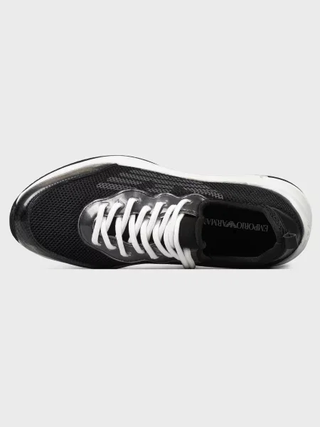 Кроссовки Emporio Armani черные