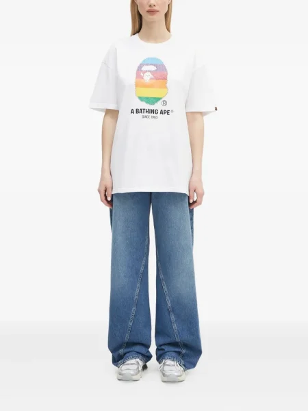 Tricou A Bathing Ape® alb