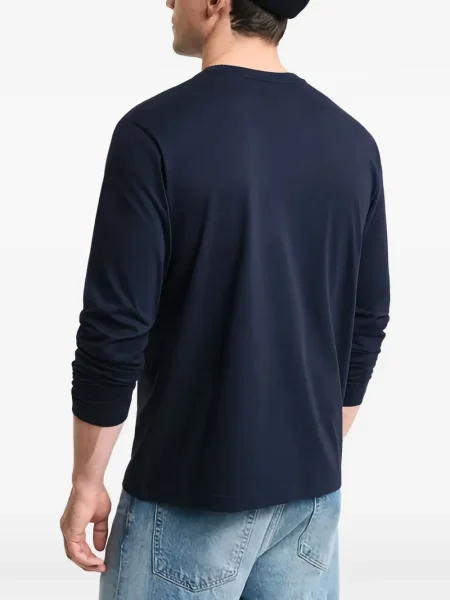 Дълго тениска Gant синьо
