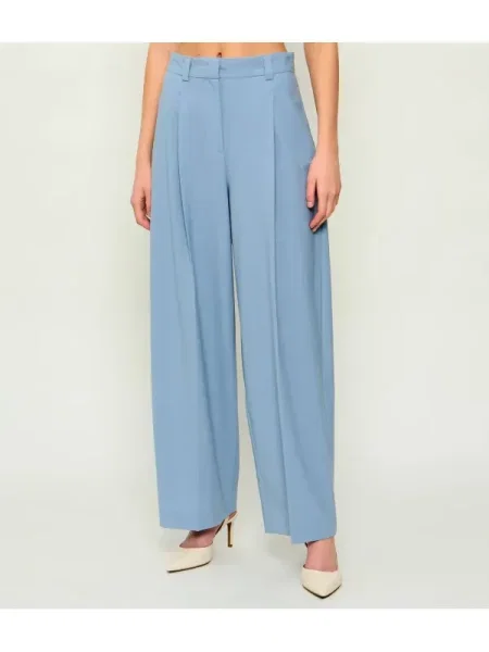 MAX&Co. Pantaloni MCOFONTE cu adaos de lână albastru