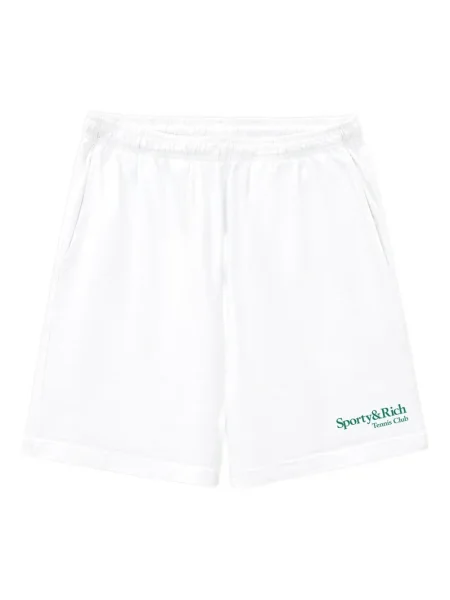 Pantaloni scurți Sporty & Rich alb
