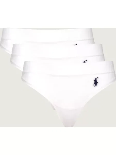 LAUREN RALPH LAUREN Tanga alb