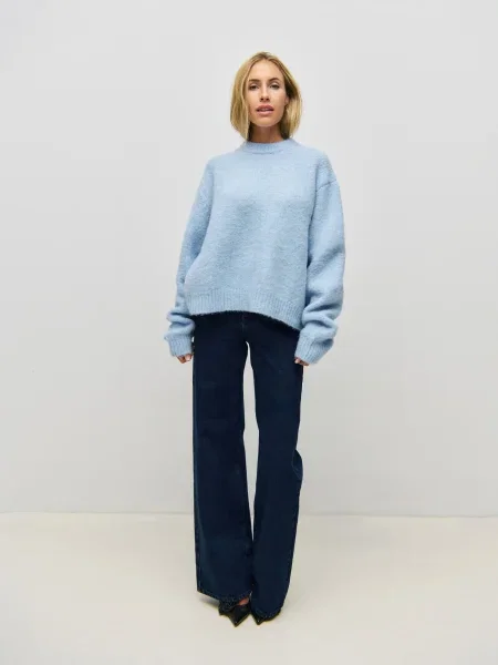 ÉVOIR by Alena Gerber Megztinis mėlyna