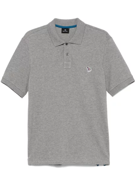 Polo Ps Paul Smith cu model zebră gri