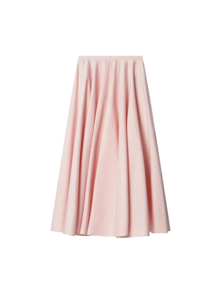 Długa spódnica maxi Givenchy dzwony różowa