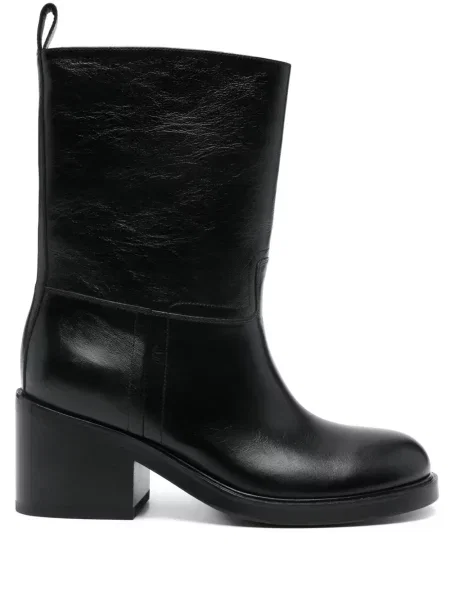 Botine Bally din piele negru