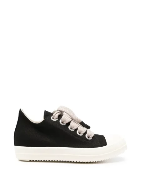 Sneakerși Rick Owens Drkshdw cu șireturi din dantelă negru