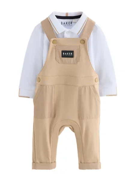 Palton copii Baker By Ted Baker alb