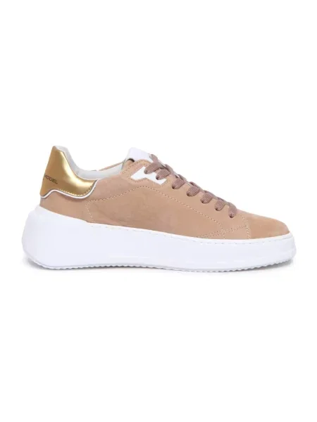 Sneakersy Philippe Model casual beżowe