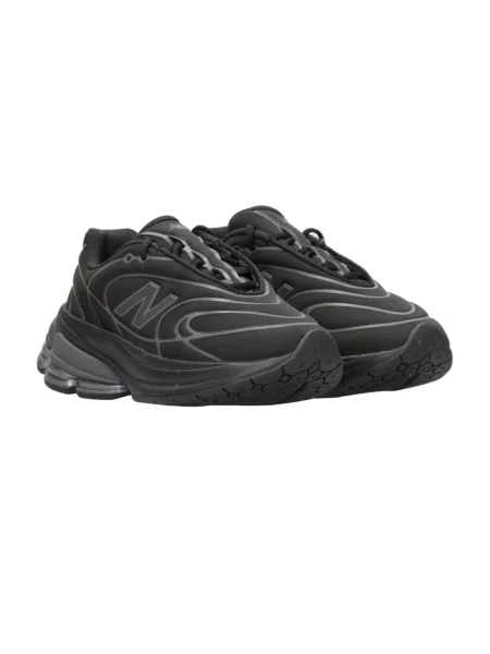 Lniane sneakersy New Balance czarne