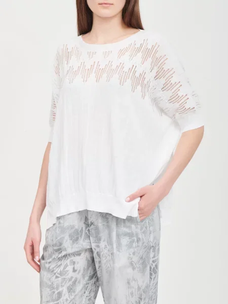 Светр Panicale Cashmere білий