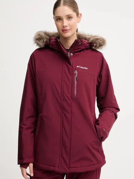 Columbia kurtka narciarska Ava Alpine bordowy