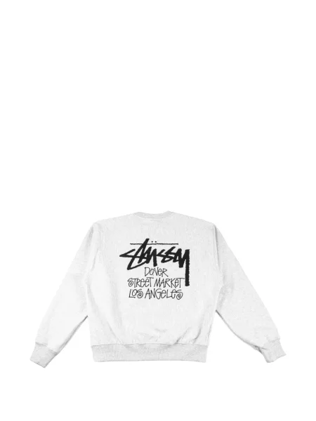 Hanorac Stüssy cu imagine gri