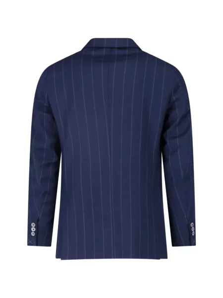Costum Tombolini cu două rânduri de nasturi albastru