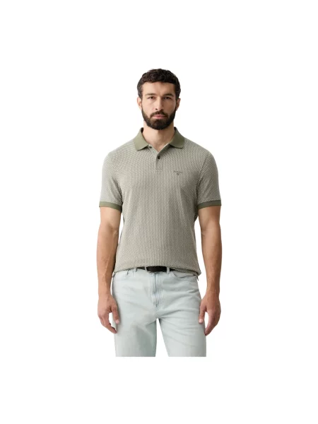 Koszulka polo Barbour zielona