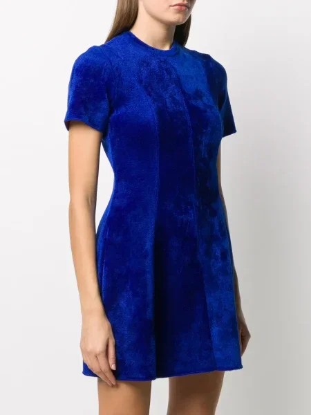 Rochie Marni tricotate de costum albastru