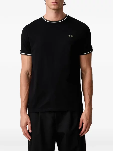 Majica Fred Perry s vezom crna