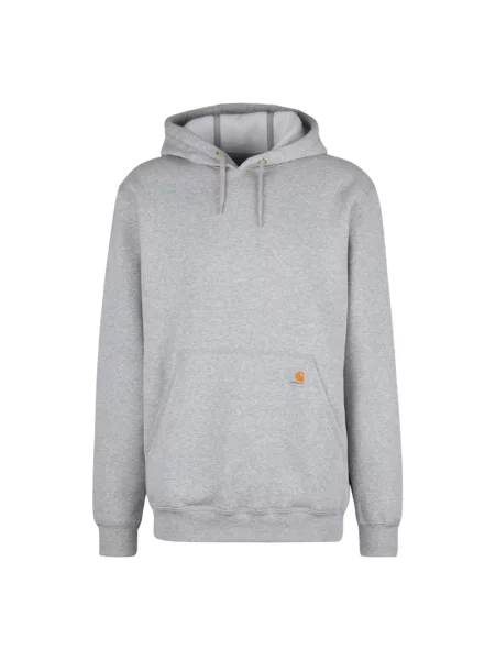 Bluza z kapturem Carhartt Wip z kapturem szara