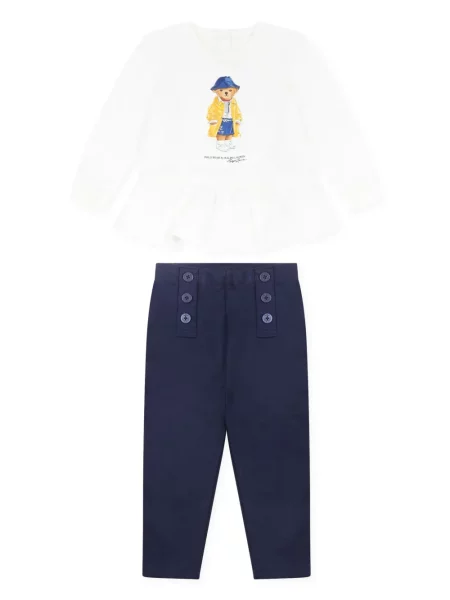 Koszulka polo dziecięca Polo Ralph Lauren niebieska