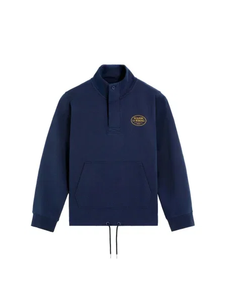 Scalpers Mikina námořnická modř