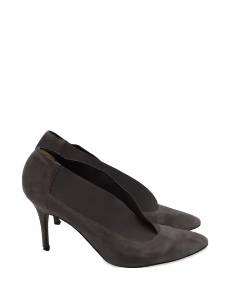 Pantofi cu toc Manolo Blahnik gri