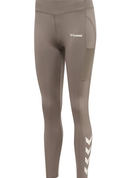 Legginsy mid-rise Hummel MT Chipo szare
