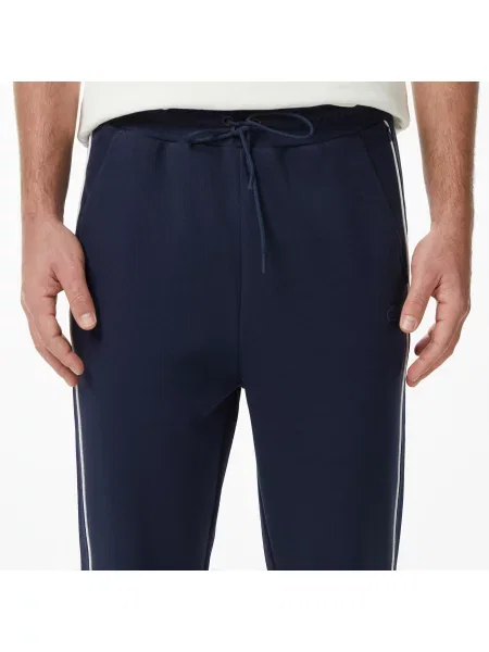 Lacoste Spodnie Dresowe Regular Fit granatowe