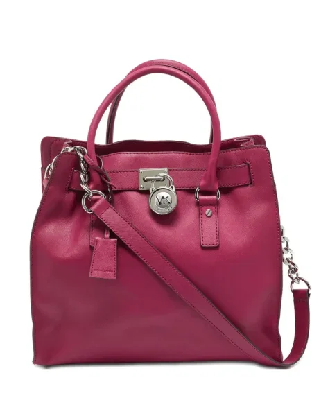 Geanta de piele Michael Michael Kors din piele roz