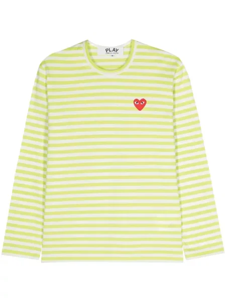 Koszulka Comme Des Garcons Play zielona