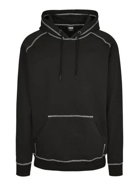 Urban Classics Mikina černá bílá