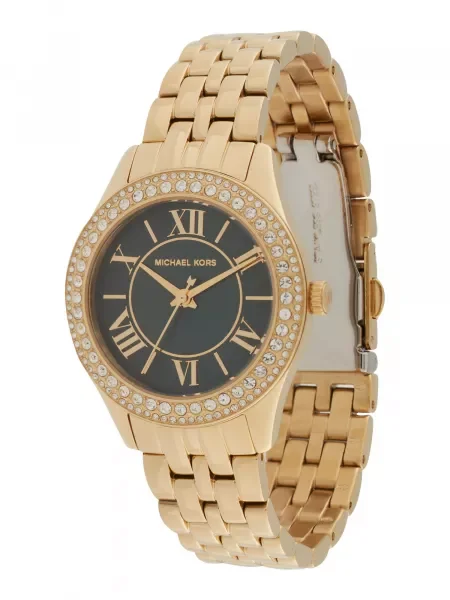 MICHAEL Michael Kors Ceas analogic HARLOWE auriu negru
