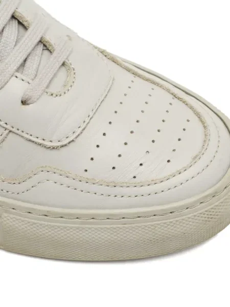 Sneakerși Common Projects din piele alb