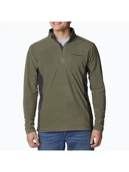 Bluza polarowa Columbia Klamath Range II HZ stone green/shark zielony