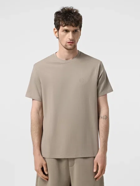 Футболка Armani Exchange бежевий