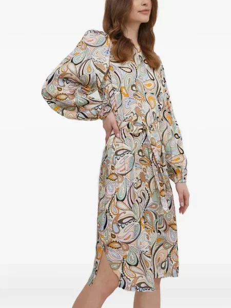 Rochie mini Mos Mosh cu model paisley de costum