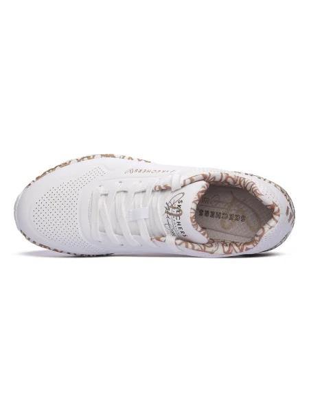 Pantofi Skechers alb