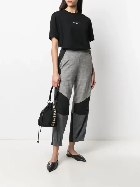 Megztos kelnės Stella Mccartney pilka