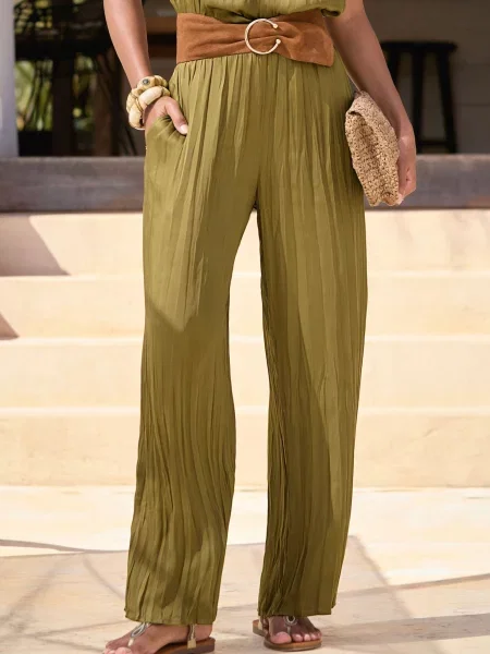 LASCANA Pantaloni oliv