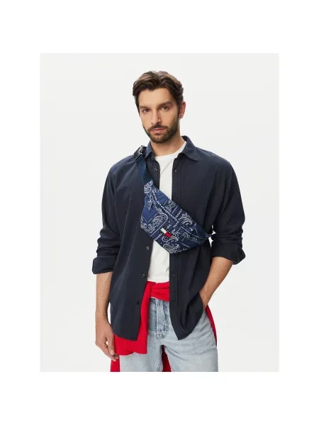 Tommy Jeans Torbica za okrog pasu﻿ Tjm Ess Daily Bandana Bumbag modra