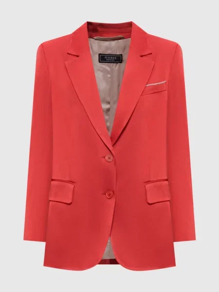 Жакет з ланцюжком моніль Peserico червоний