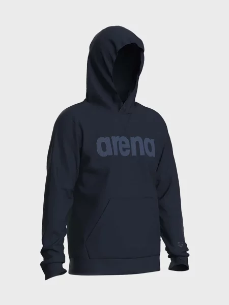 Худи Arena с автографом синее