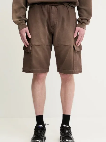 ALYX pantaloni scurți din Fleece garment dye cargo
