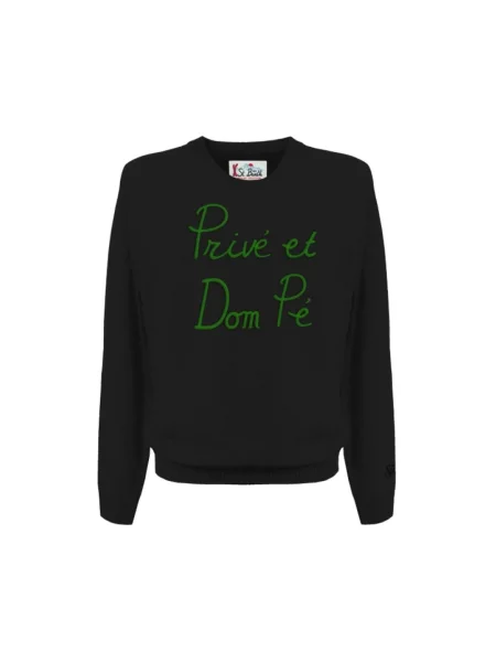 Sweter Mc2 Saint Barth czarny