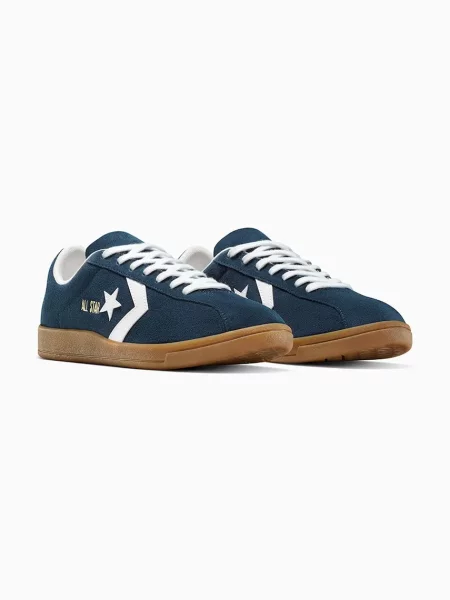 Converse sneakersy zamszowe All Star Classic Trainer granatowy