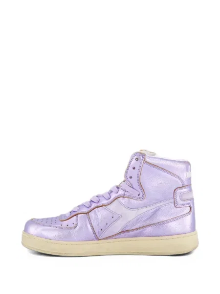 Sneakerși Diadora din piele violet