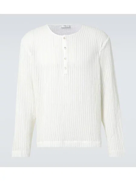 Pruhovaná košile Commas bílá