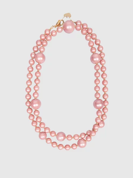 Ожерелье Dolman Bijoux розовое