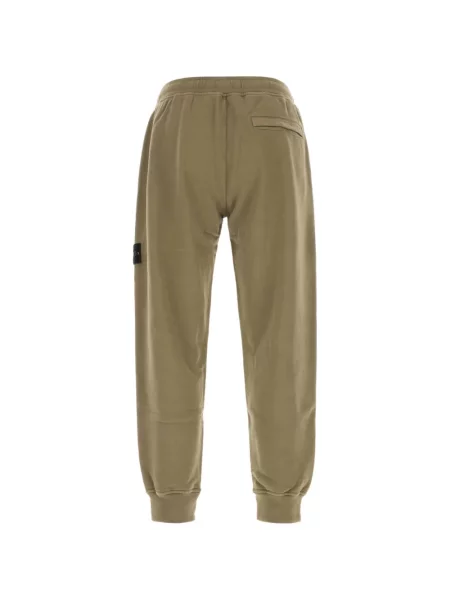 Fleece παντελόνι Stone Island πέτρες πράσινο