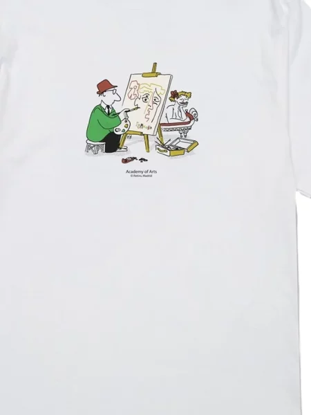 Tricou Edmmond Studios cu imagine alb